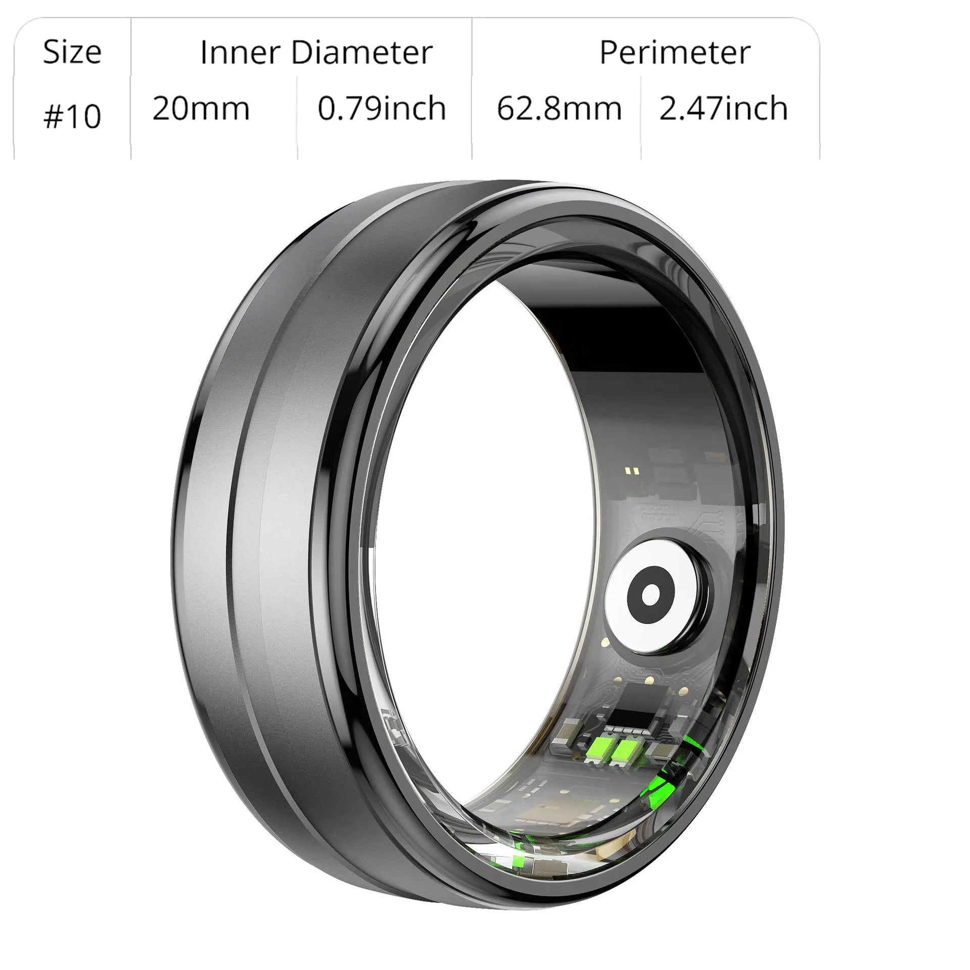 Xiaomi R06 Smart Ring Men Women Health Monitoring Heart Rate and Blood Oxygen Monitor IP68 & 5ATM Waterproof Multi-sport Mode