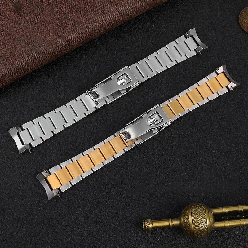 Solid Stainless Steel Watchband 22mm For 1958 Tudor Black Bay 79230 79730 79200R Heritage Chrono Watch Strap Wrist Men Bracelet