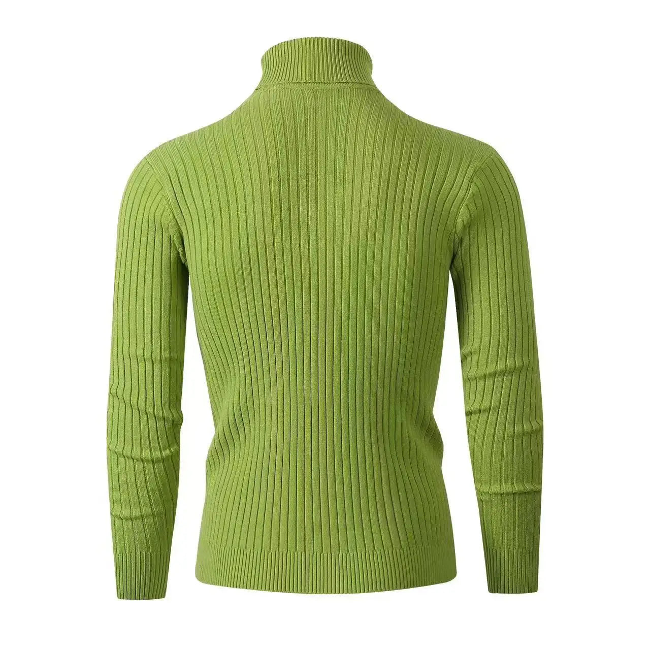 New Winter Men's Turtleneck Sweater Casual Men's Knitted Sweater Keep Warm Fitness Men Pullovers Tops