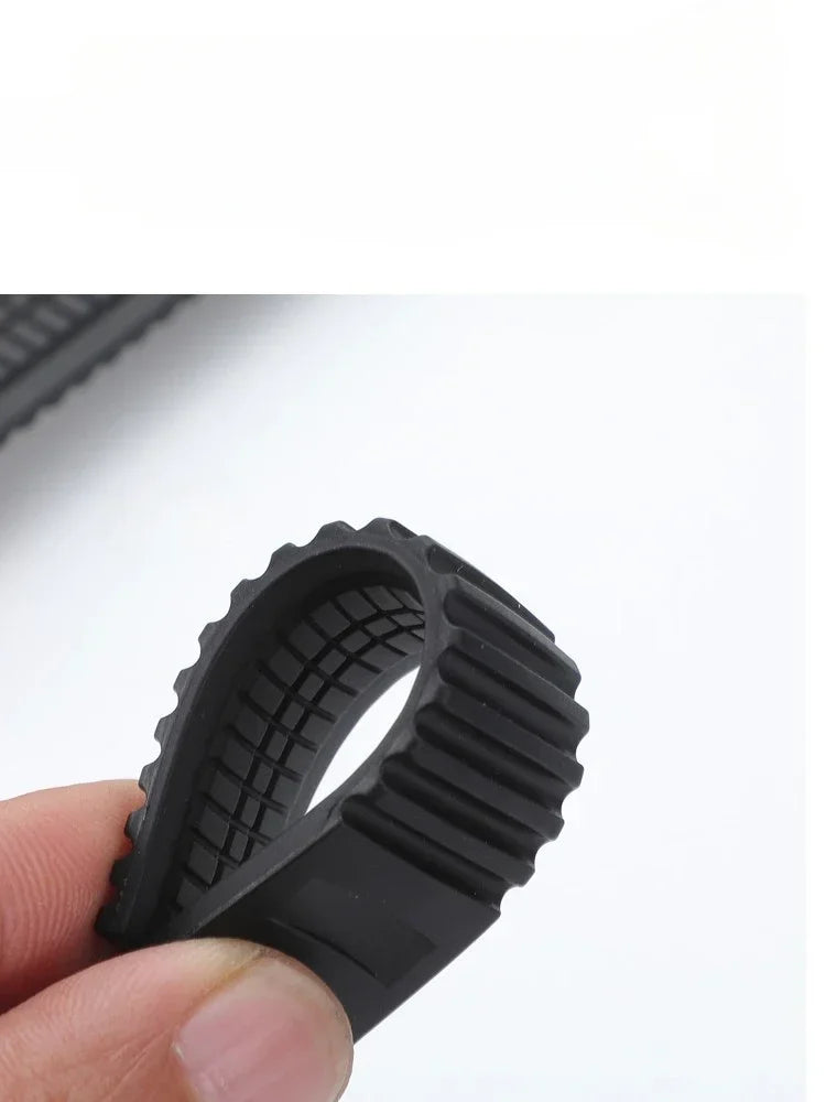 For Patek Philippe Grenade 5167a/5164a Waterproof Anti-Dust Fluorine Rubber Watchbands Replace Original Pp Silicone Watch Strap