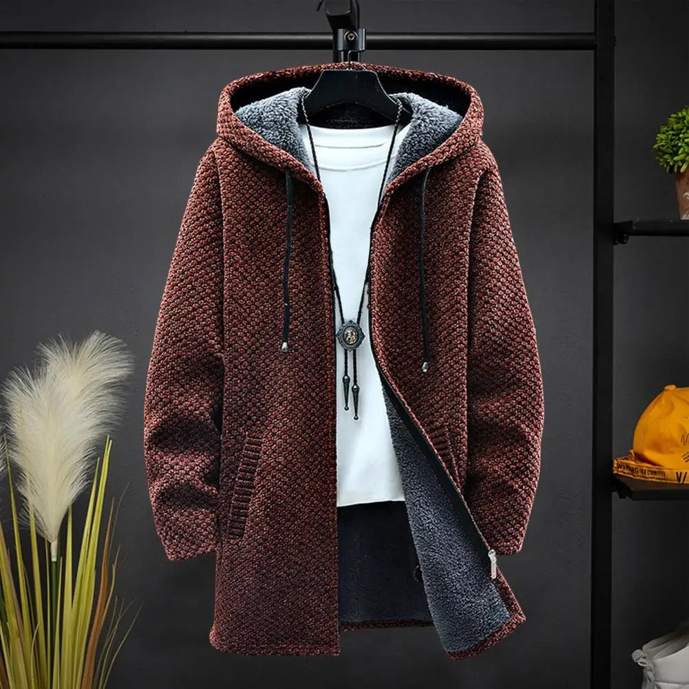 Designer Hooded Cardigan