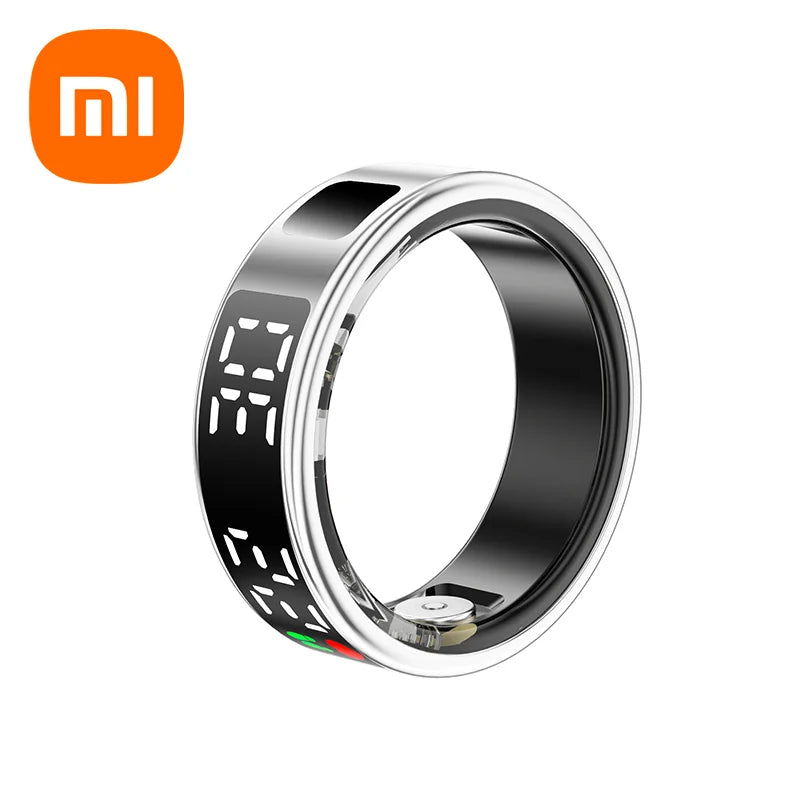 Xiaomi SR08 Smart Ring 5ATM Waterproof Display Screen Health Monitor Multi Sports Modes Sleep Monitoring Heart Rate Men Women