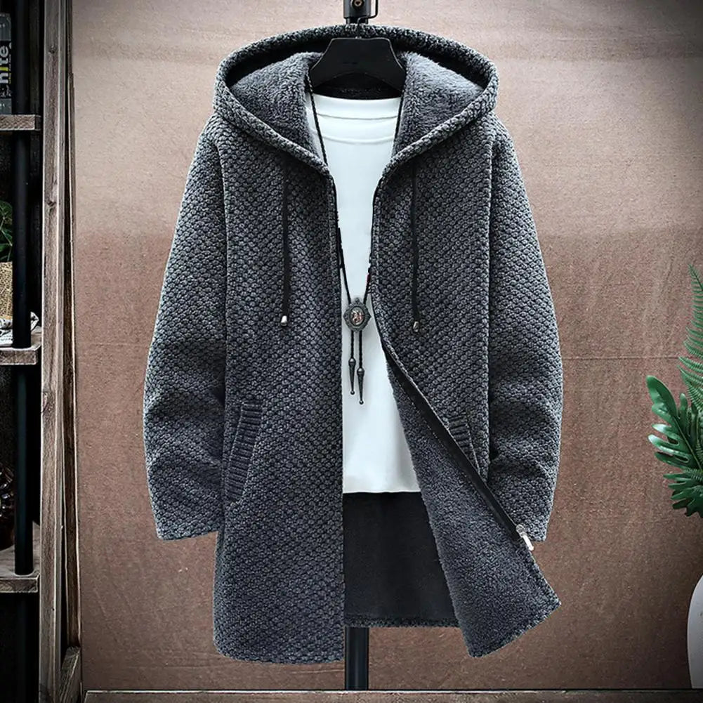 Designer Hooded Cardigan